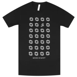 Moses Sumney Grae Grid Black T-Shirt