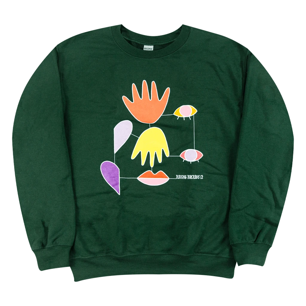 Rolling Blackouts Coastal Fever Everyday Lines Forest Green Sweatshirt New Merch 1 Rolling Blackouts Coastal Fever Everyday Lines Forest Green Sweatshirt New Merch