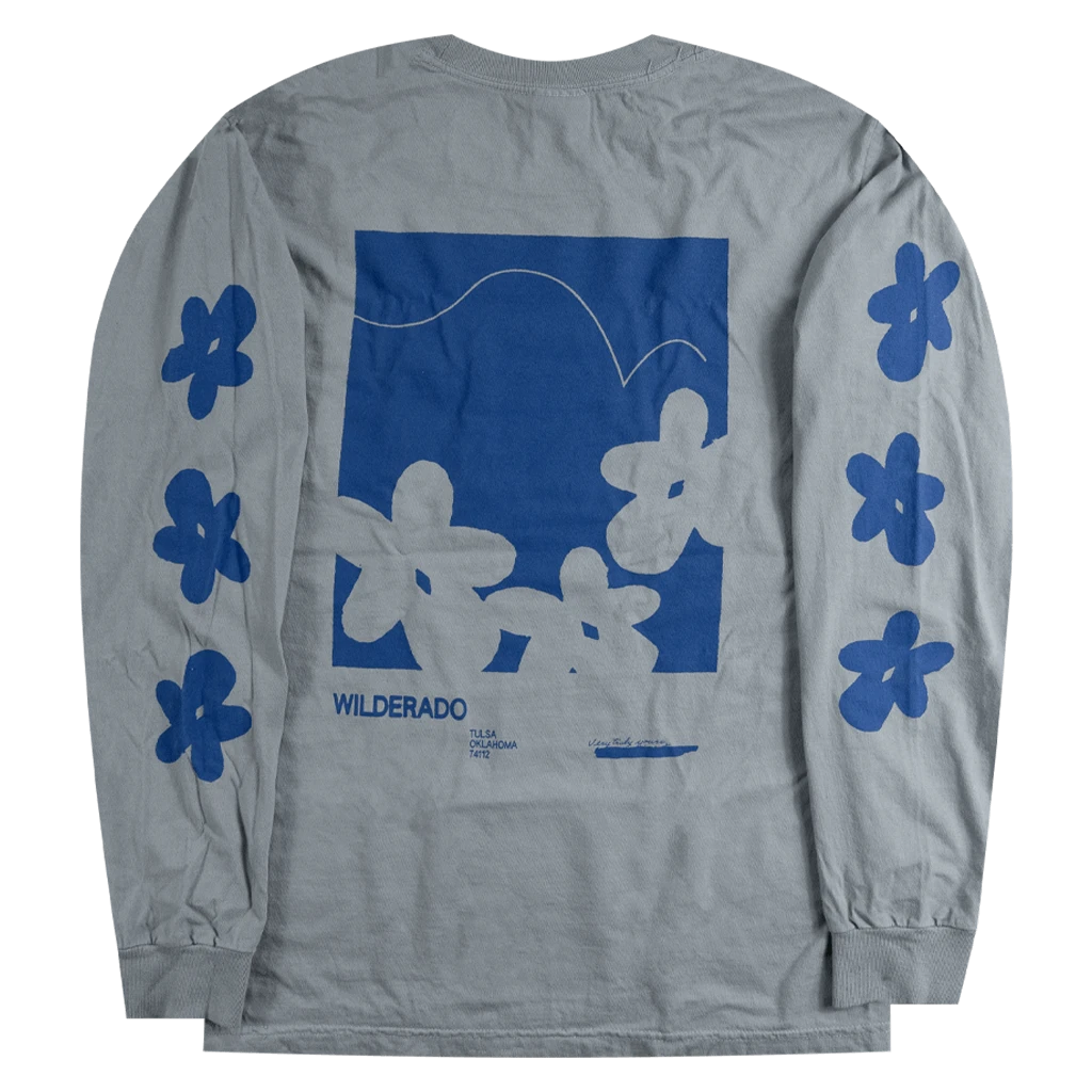 Wilderado Flower Granite Long Sleeve Pocket T-Shirt 4 Wilderado Flower Granite Long Sleeve Pocket T-Shirt