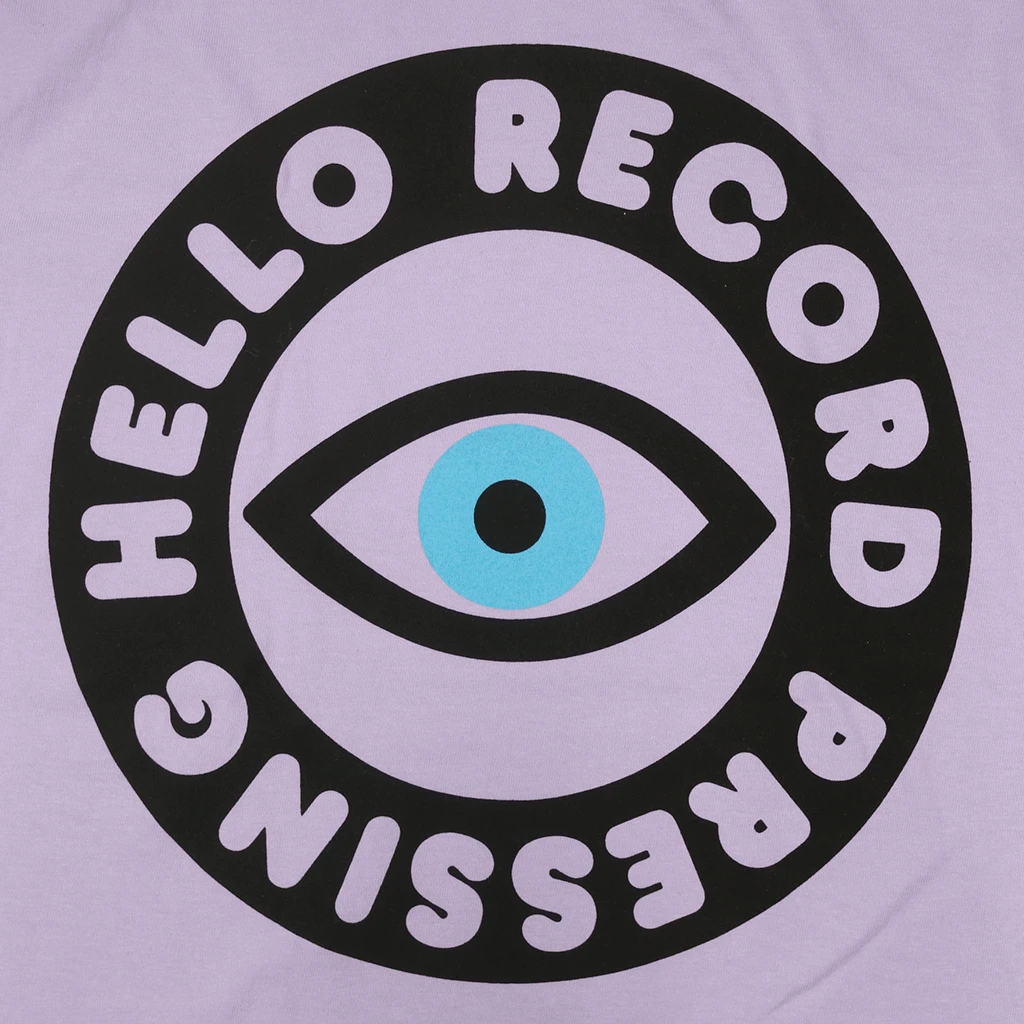 Hello Merch Hello Record Pressing Orchid T-Shirt New Merch 3 Hello Merch Hello Record Pressing Orchid T-Shirt New Merch
