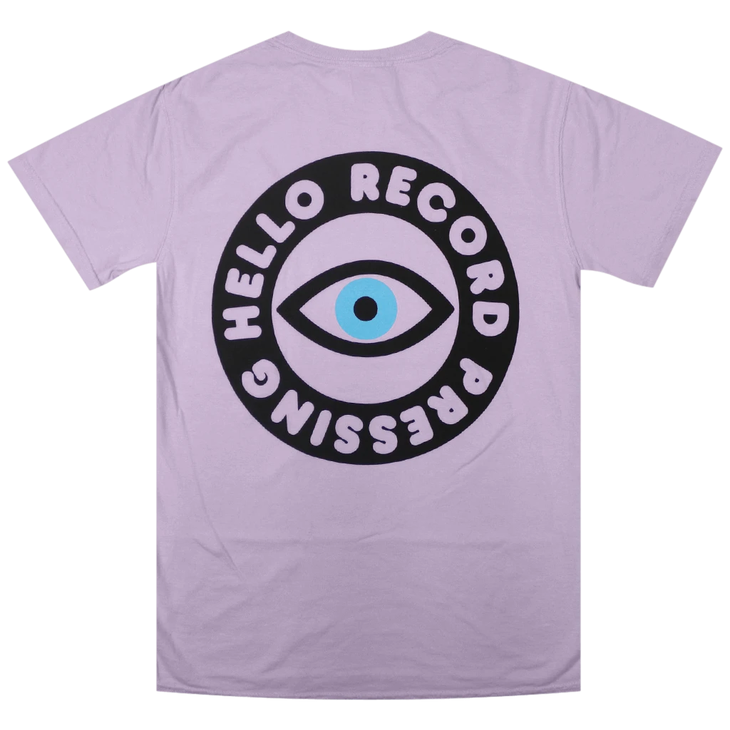 Hello Merch Hello Record Pressing Orchid T-Shirt New Merch 5 Hello Merch Hello Record Pressing Orchid T-Shirt New Merch
