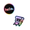 Hello Merch New Merch Hologram Sticker Pack