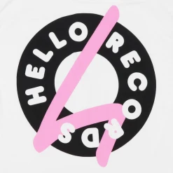 Hello Merch New Merch Hello Records White T-Shirt