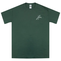 Her's New Merch Script Forest Green T-Shirt 6 Her's New Merch Script Forest Green T-Shirt