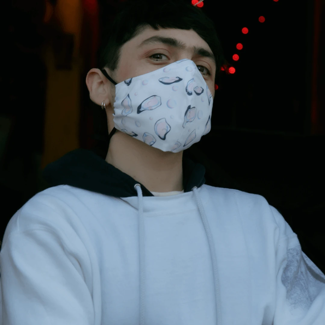 Autostraddle Oysters Mask New Merch 2 Autostraddle Oysters Mask New Merch