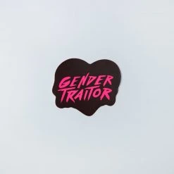 Autostraddle New Merch Gender Traitor Sticker