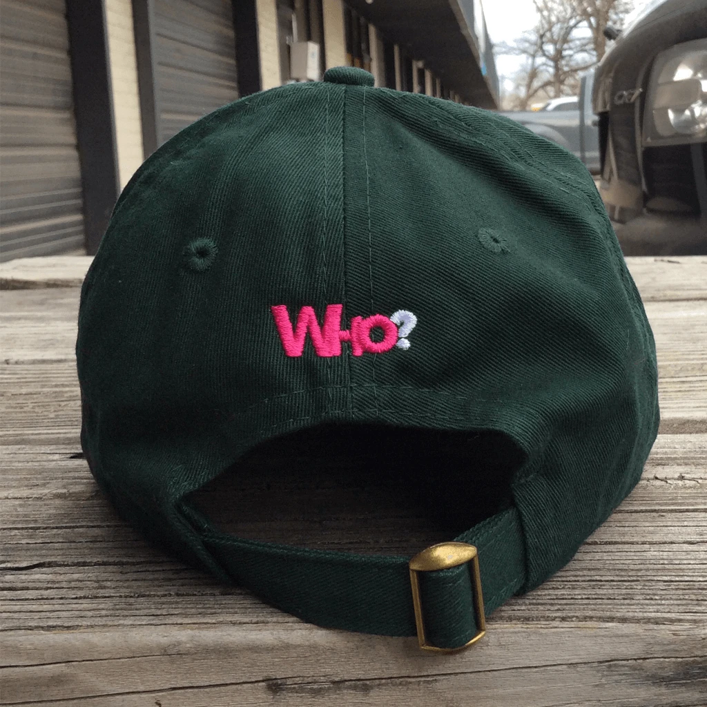 Who? Weekly I Don't Know Her Green Dad Hat 2 Who? Weekly I Don't Know Her Green Dad Hat