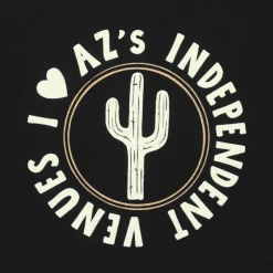I Heart AZ's Venues Black Hoodie