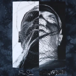 Moses Sumney Inverted Black Crystal Tie Dye T-Shirt New Merch