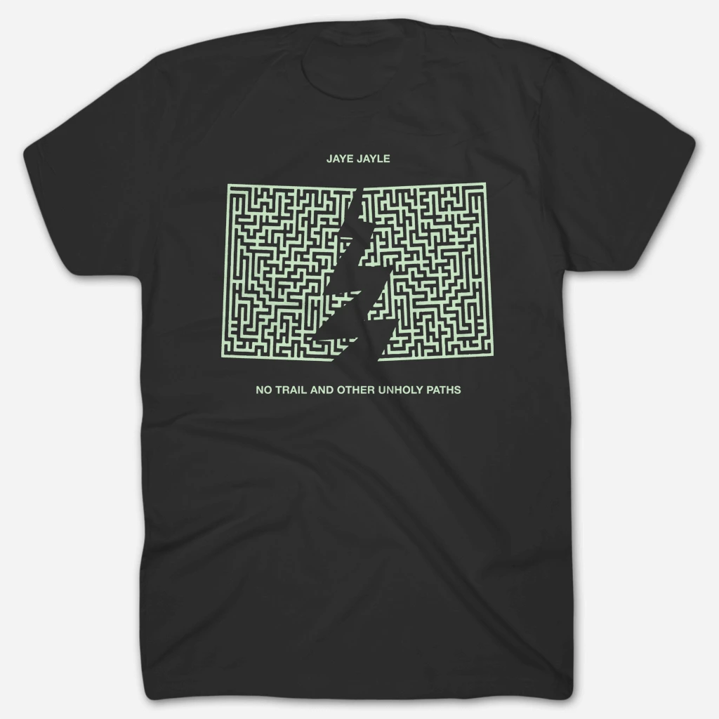 Jaye Jayle Maze Black T-Shirt New Merch 1 Jaye Jayle Maze Black T-Shirt New Merch