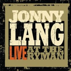 Jonny Lang Live At The Ryman CD New Merch