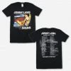 Jonny Lang Signs 2017 Tour Black T-Shirt New Merch