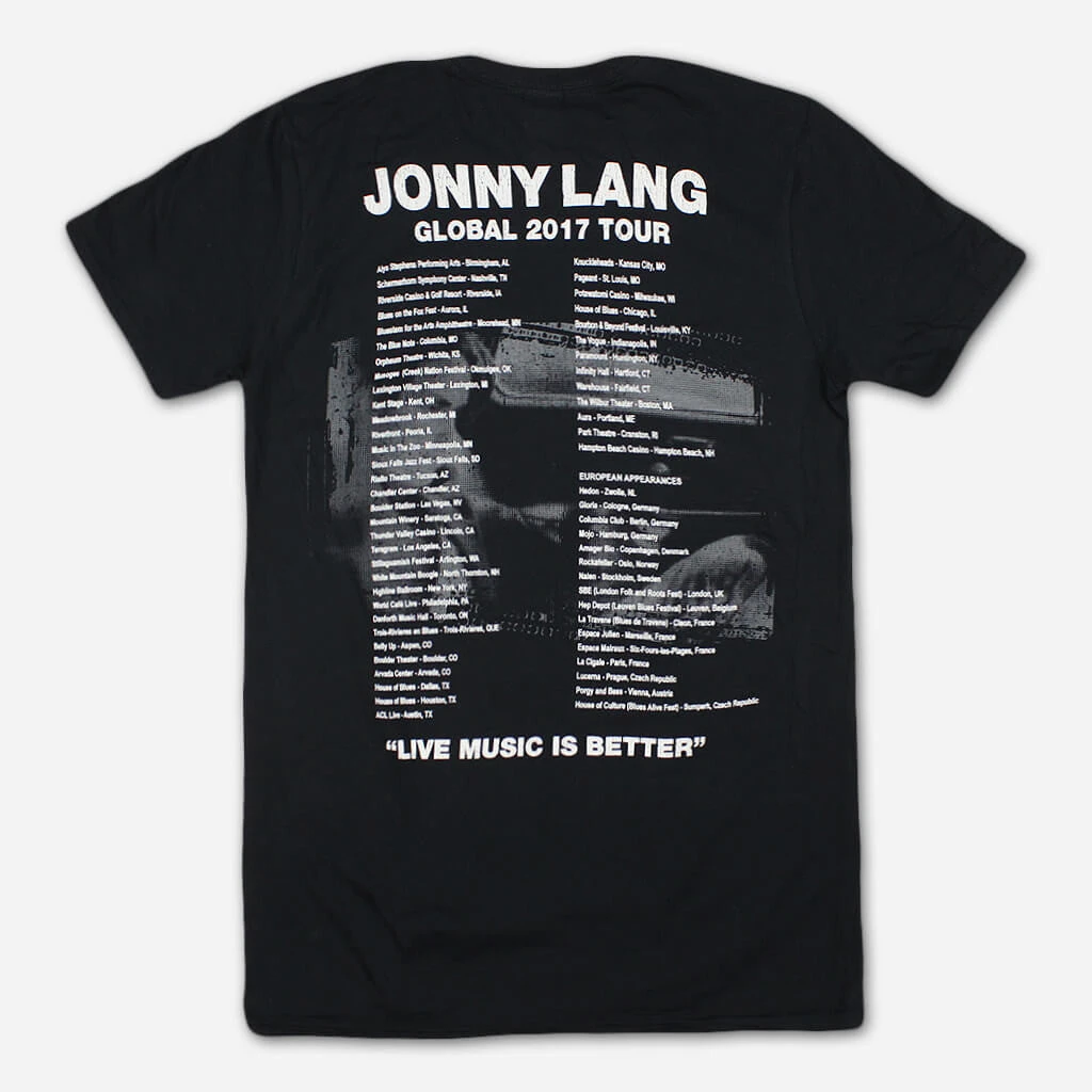 Jonny Lang Signs 2017 Tour Black T-Shirt New Merch 3 Jonny Lang Signs 2017 Tour Black T-Shirt New Merch