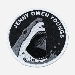 Jenny Owen Youngs SHARK! 3" Embroidered Patch New Merch