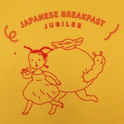 Japanese Breakfast Running Girl Gold T-Shirt New Merch