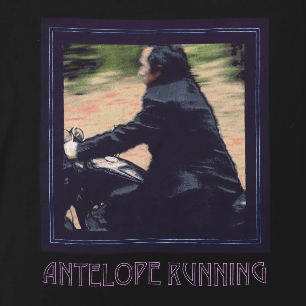 Jesse Marchant Antelope Running Black T-Shirt 2 Jesse Marchant Antelope Running Black T-Shirt