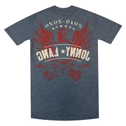 Jonny Lang Eagle 2019-2020 Heather Blue T-Shirt 10 Jonny Lang Eagle 2019-2020 Heather Blue T-Shirt