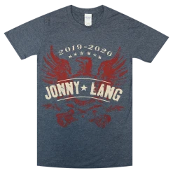 Jonny Lang Eagle 2019-2020 Heather Blue T-Shirt 9 Jonny Lang Eagle 2019-2020 Heather Blue T-Shirt