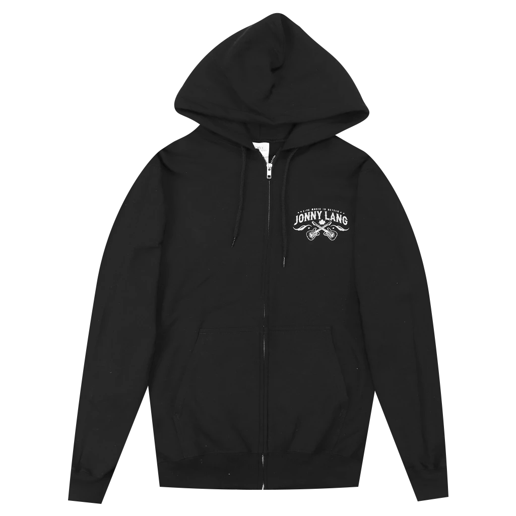 Jonny Lang Eagle Black Zip Hoodie New Merch 5 Jonny Lang Eagle Black Zip Hoodie New Merch
