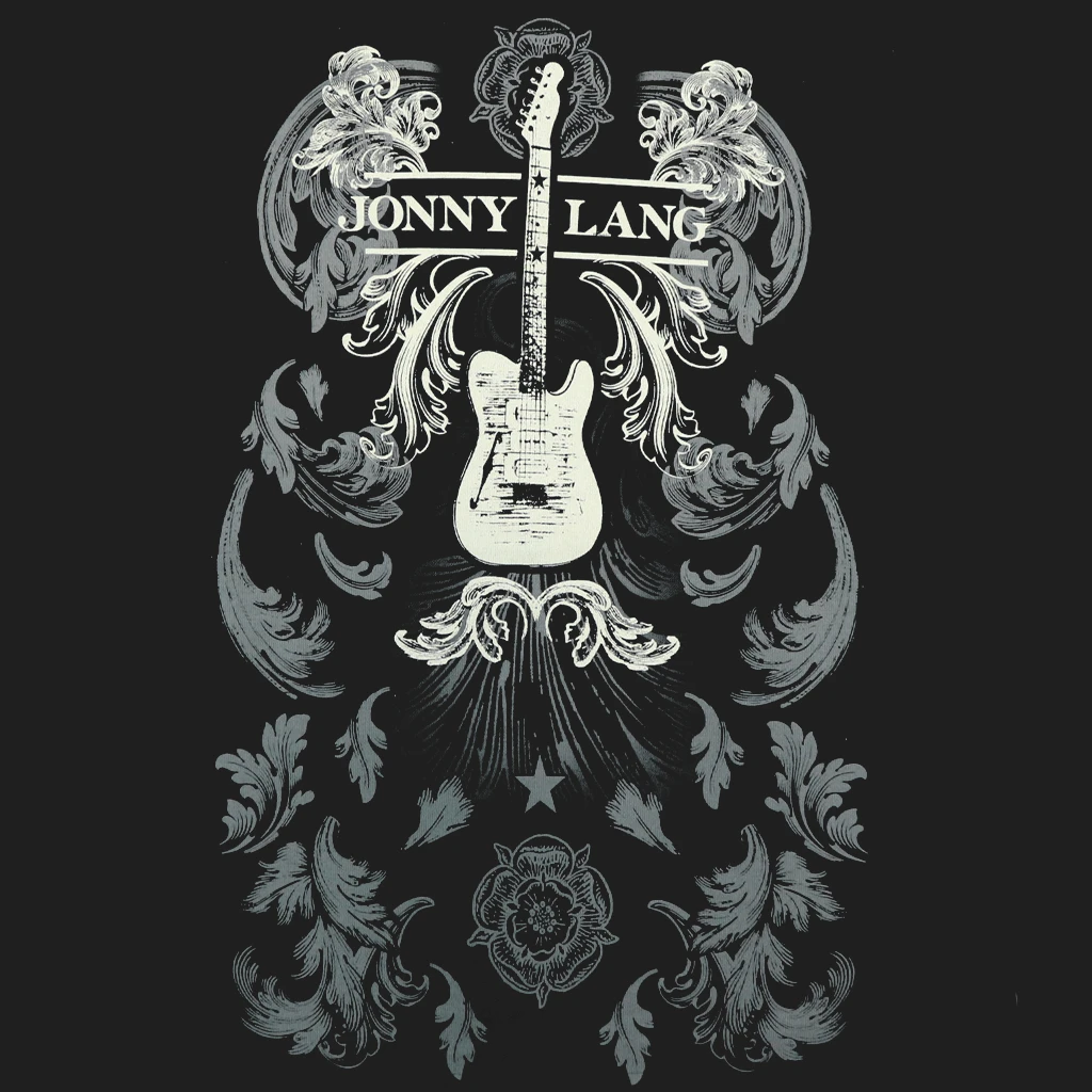Jonny Lang New Merch Guitar Tour Women's Black T-Shirt 2 Jonny Lang New Merch Guitar Tour Women's Black T-Shirt