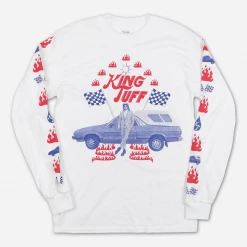 King Tuff Blue '82 White Long Sleeve T-Shirt