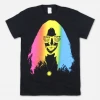 King Tuff Rainbow Face Black T-Shirt New Merch