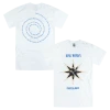King Woman KW Celestial Blues White Short Sleeve