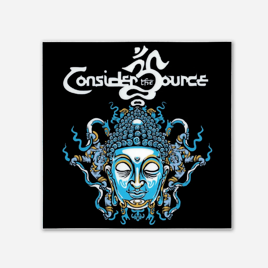 Consider The Source Buddha Sticker 1 Consider The Source Buddha Sticker