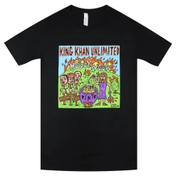 King Khan Hollywood Cauldron Black T-Shirt