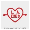 L.A. Exes Heart Temporary Tattoo