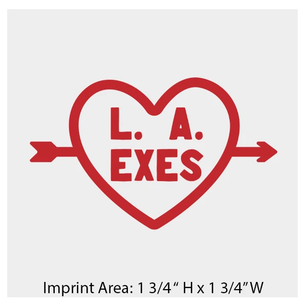 L.A. Exes Heart Temporary Tattoo 1 L.A. Exes Heart Temporary Tattoo