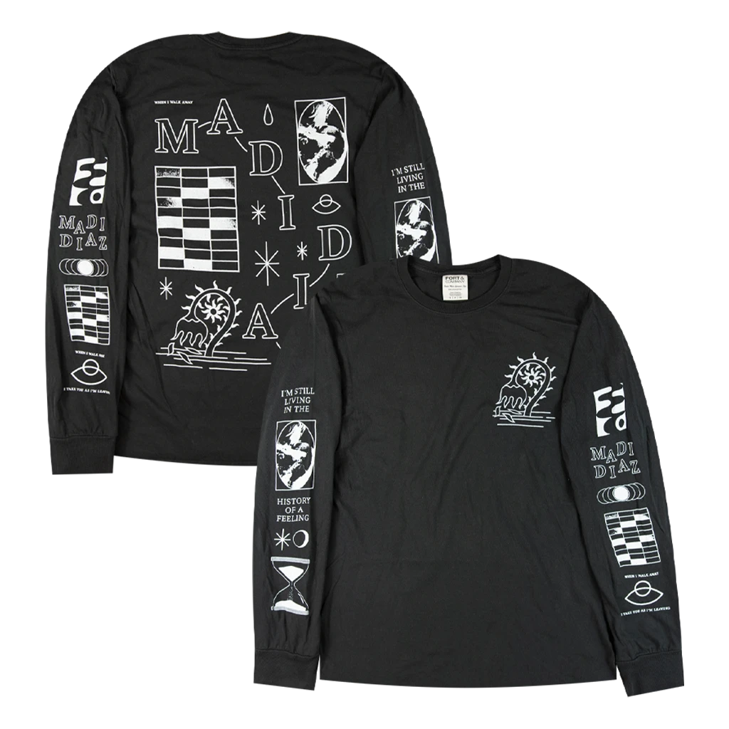 Madi Diaz History Of A Feeling Long Sleeve T-Shirt New Merch 1 Madi Diaz History Of A Feeling Long Sleeve T-Shirt New Merch