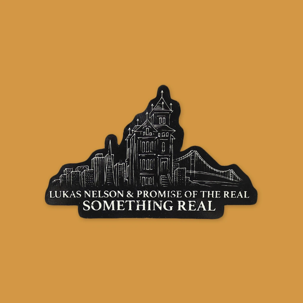 Lukas Nelson & Promise Of The Real Something Real Sticker 2 Lukas Nelson & Promise Of The Real Something Real Sticker
