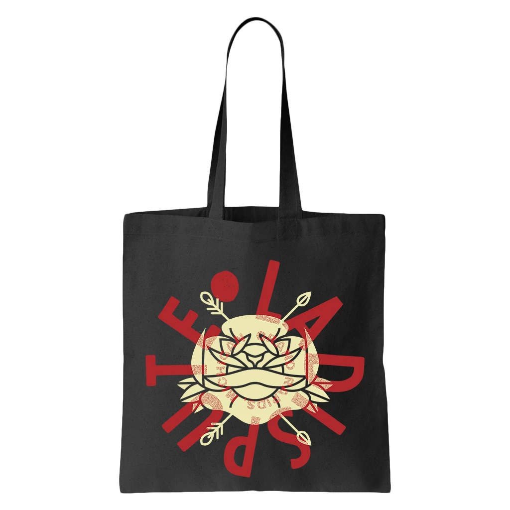 La Dispute Flower Tote Bag New Merch 1 La Dispute Flower Tote Bag New Merch