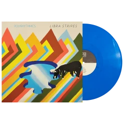 Polyrhythmics Libra Stripes - 12" Transparent Blue Vinyl New Merch