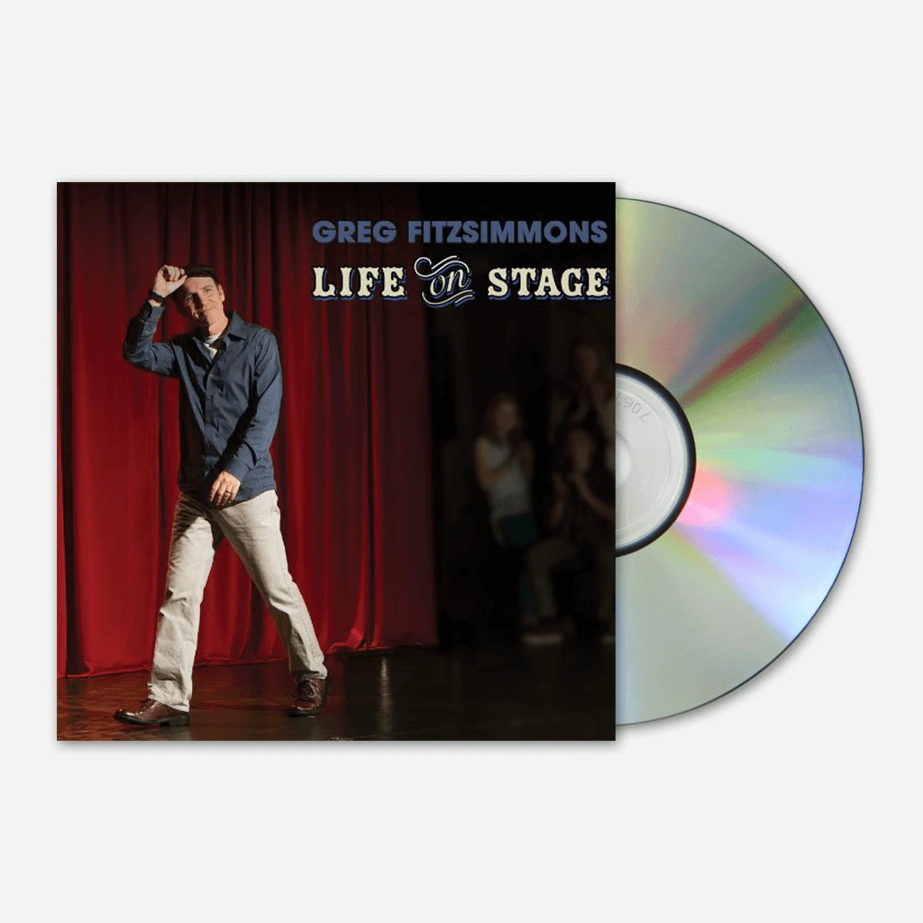 Greg Fitzsimmons Life On Stage DVD & CD 1 Greg Fitzsimmons Life On Stage DVD & CD