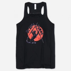 Black Pumas Lightning Women's Black Tank New Merch