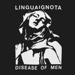 Lingua Ignota Disease Of Men Black Long Sleeve T-Shirt