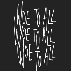 Lingua Ignota Woe To All Black Long Sleeve T-Shirt