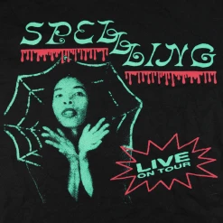 SPELLLING Live On Tour Black T-Shirt New Merch