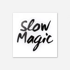 Slow Magic Logo Sticker