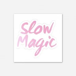 Slow Magic Logo Sticker 5 Slow Magic Logo Sticker