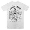 Low Cut Connie Boxing Girl White T-Shirt