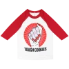 Low Cut Connie New Merch Tough Cookies Toddler's 3/4 Sleeve Baseball T-Shirt