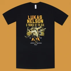 Lukas Nelson & Promise Of The Real Cancelled Due To Covid-19 Black T-Shirt