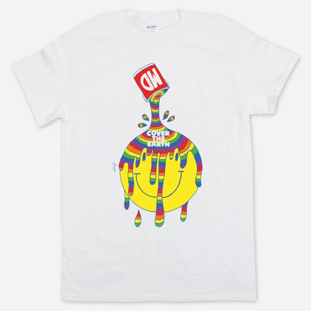 Mac DeMarco Cover The Earth White T-Shirt 1 Mac DeMarco Cover The Earth White T-Shirt