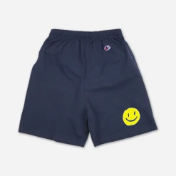 Mac DeMarco New Merch Smiley Navy Shorts