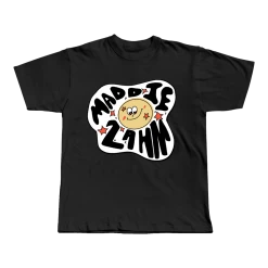 Maddie Zahm Egg Black T-Shirt