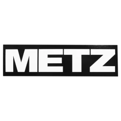 Metz New Merch Logo Sticker 2 Pack