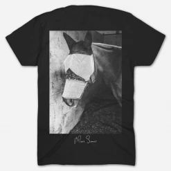 Moses Sumney New Merch Horseback Black T-Shirt 6 Moses Sumney New Merch Horseback Black T-Shirt